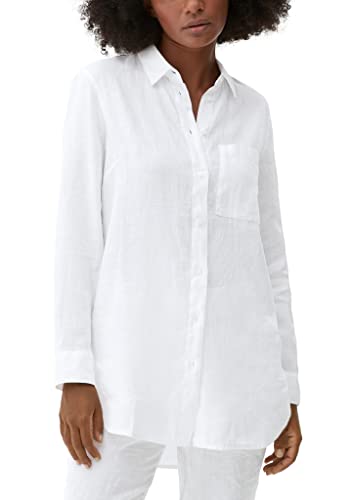 s.Oliver Bluzka damska, długi rękaw, biała, 32, biały