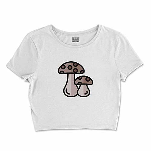 Bona Basics, Koszulka damska z nadrukiem cyfrowym,%100 bawełna, biała, casualowa, topy damskie, rozmiar: M, biały, M Krótki