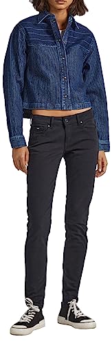 Pepe Jeans Damskie Spodnie Soho, 999 czarny (U91), 28W / 32L