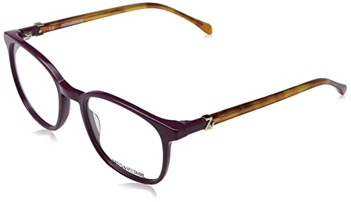 ZADIG&VOLTAIRE VZJ035 okulary Shiny Full Plum, 49 dzieci, błyszczące Full Plum, Shiny Full Plum
