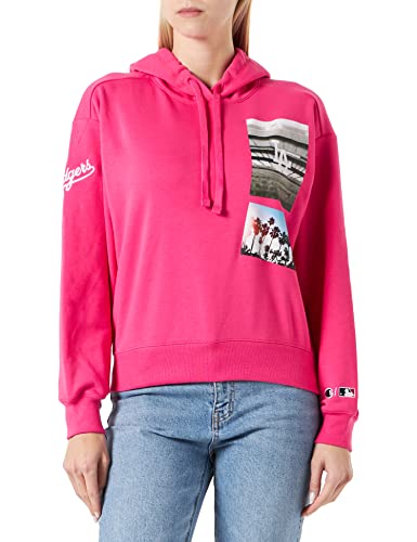 Champion Damska bluza z kapturem Rochester 1919 MLB, fuksja (Fpl), L, fuksja (Fpl), L