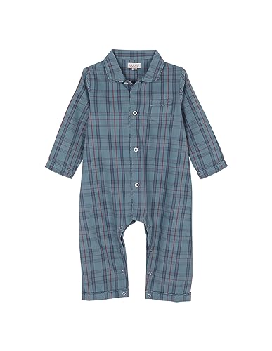 Gocco Pijama DE Cuadros dla chłopców - zestaw piżamowy, Coral Oscuro, regularny, Coral Oscuro, Rozmiar uniwersalny