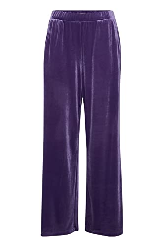 ICHI Spodnie damskie IHLAVANNY PA2, 193750/Violet Indigo, XS