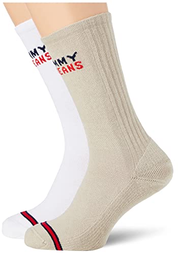 Tommy Hilfiger Unisex Vintage Cut kneehigh (2 sztuki), Sand, 35 EU
