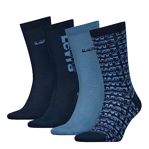 Levi's Skarpety męskie CLSSC (4 sztuki), Blue Combo., 39-42 EU