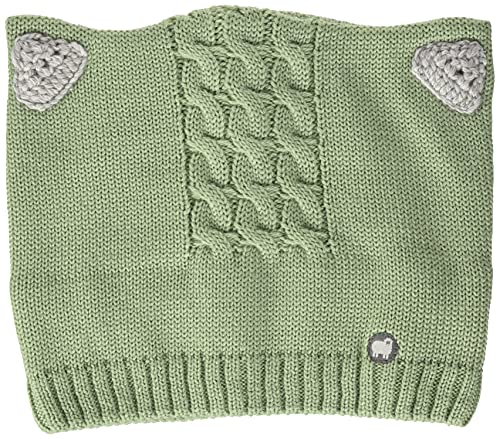 Sterntaler Dziewczęca czapka dzianinowa uszy czapka, zielony, 55 cm
