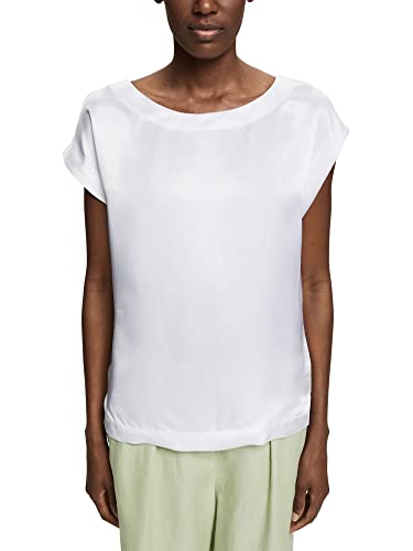 ESPRIT Collection Koszulka damska, 100 / biały, M