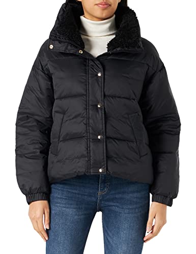 Sisley Kurtka damska 2BA2LN01J Jacket, czarna 100, 46