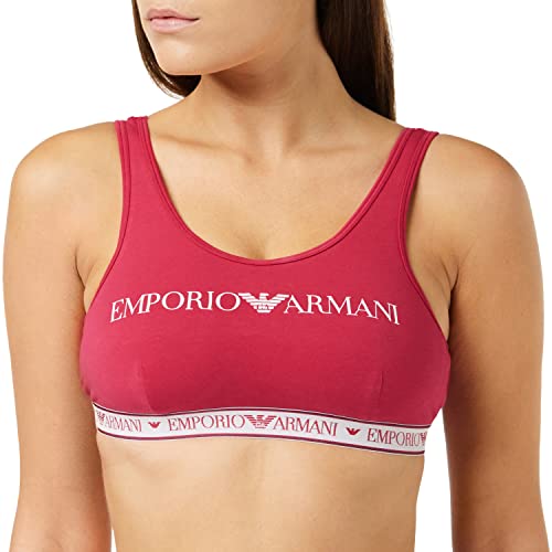 Emporio Armani Biustonosz damski, Karmazynowy, S