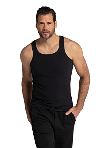 JP 1880 Męski duży rozmiar, duże rozmiary, odzież męska L-8XL, tank top, prążkowana, bez rękawów, do 8XL 782617, ciemnoszary, 8XL