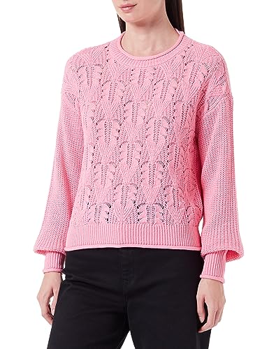 VERO MODA Vmcrush Ls O-Neck Boo sweter damski, Saszetka różowa, XL