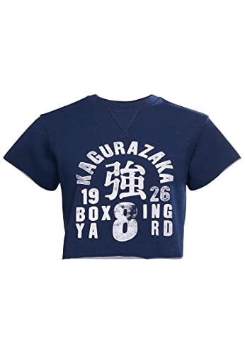 Superdry Damska bluza treningowa Boxing Cut Off Sweat, RiKlatka piersiowa Granatowy, 42