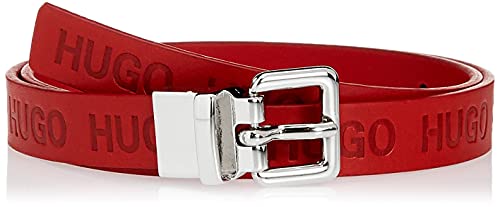 HUGO Pasek damski, Jasny Red621, 75 cm