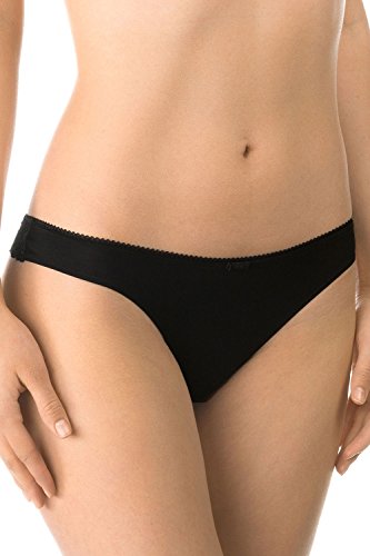 CALIDA Sensual Secrets damski stringi, Czarny, 40-42