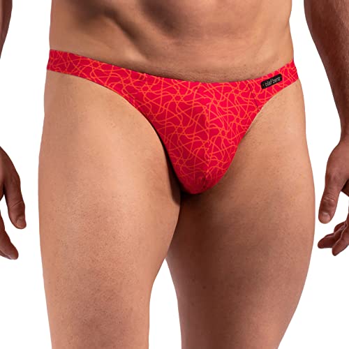 Olaf Benz kąpielówki męskie, Maze Orange, S