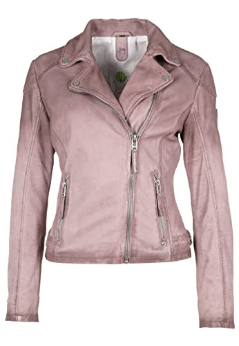 Gipsy GWKandy S22 Damska kurtka skórzana szaroniebieska Basics, liliowy, M