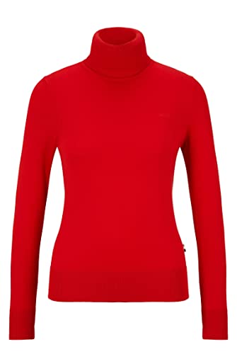 BOSS Damski sweter z dzianiny w kolorze jasnoczerwonym, XL (DE)