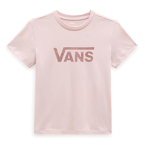 Vans Damska koszulka Drop V Ss Crew, Sepia Rose, XL