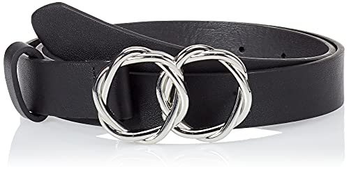 PIECES Pcfilippa Jeans Belt pasek damski, czarny, 85