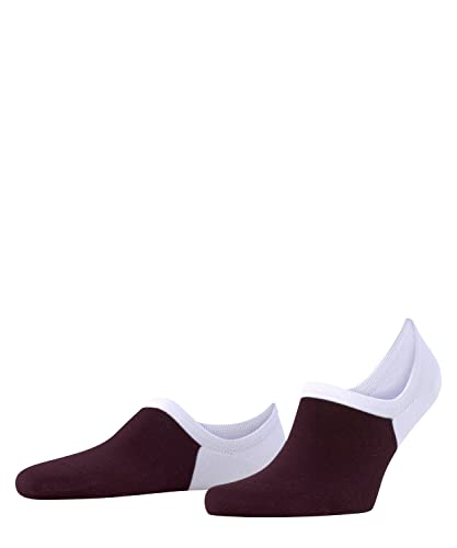 FALKE Mężczyźni Stopki Colour Blend M IN Zrównoważona Bawełna niewidoczne jednokolorowe 1 Para, Biały (White 2000), 39-42
