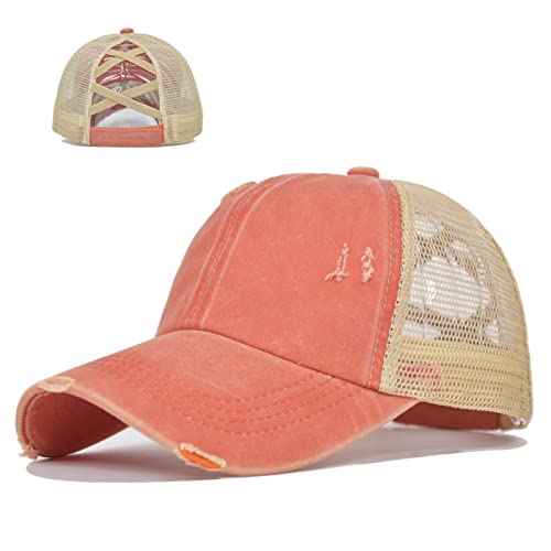 Clotth Damska czapka z daszkiem, pomarańczowy, jeden rozmiar
