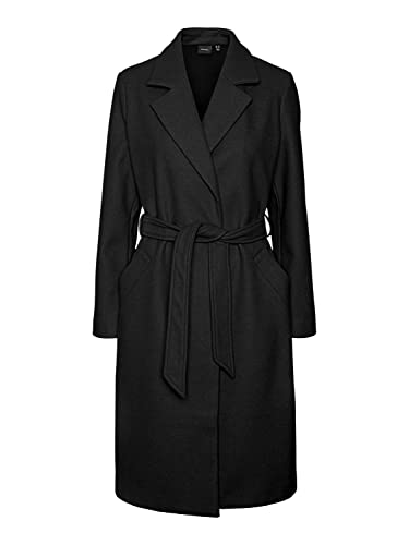 VERO MODA CURVE Płaszcz damski, czarny, 52