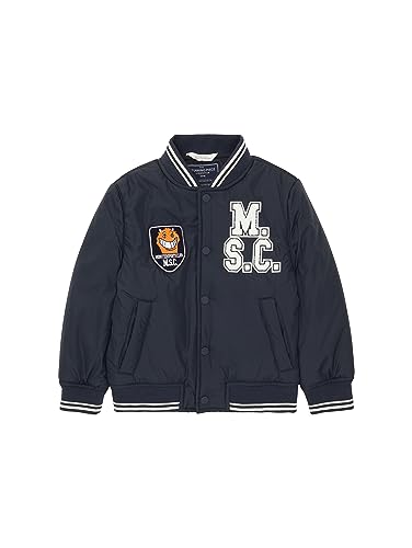 TOM TAILOR Chłopięca kurtka bomberka kolaż, 10668-sky Captain Blue, 104-110