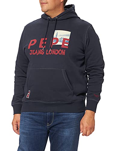 Pepe Jeans Joel sweter męski, Niebieski, XS