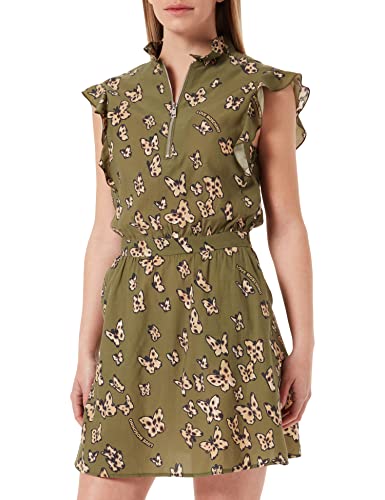 Love Moschino Damska sukienka z wycięciem w talii, farfal.fo.verde, 40