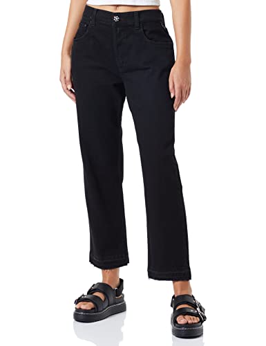 Replay jeansy damskie maijke, 097 Dark Grey, 26W / 26L