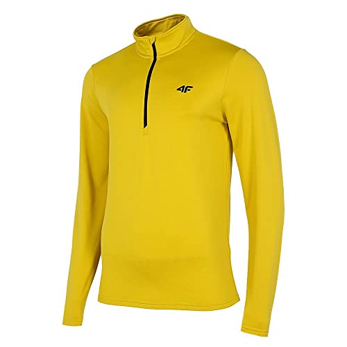 4F płaszcz męski, cytryna, XL