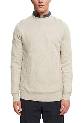 ESPRIT Collection Sweter męski, 260/Light Taupe, XXL