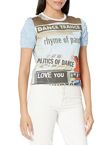 Desigual T-shirt damski, niebieski, S