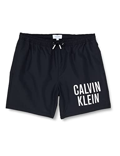 Calvin Klein Średni sznurek dla chłopców, Czarny, 10-12 lat