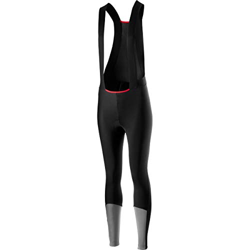 CASTELLI 4518547-010 Nano Flex PRO 2WBIBT legginsy damskie, czarne, rozmiar L, Schwarz, L