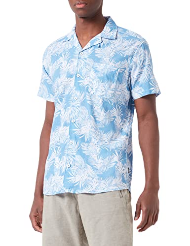 Pioneer Męska koszula z krótkim rękawem, Pacific Coast Print, M
