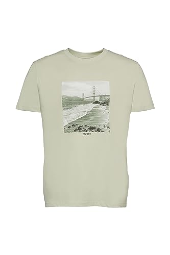 ESPRIT T-shirt męski, 340/Pastel Green, L