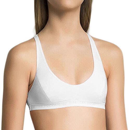 Dim Dziewczęcy stanik sportowy Pocket Micro, biały, 164 cm (16 Lat)
