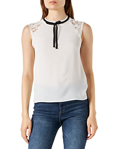 NAF Koszulka damska Ocalina, Złamany biały/czarny, XS