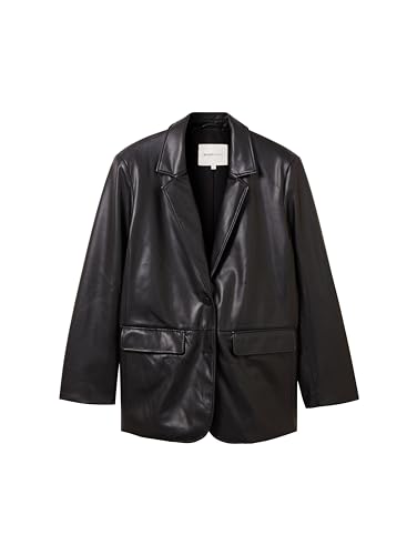 TOM TAILOR Denim blezer damski, 14482 – Deep Black, XXL