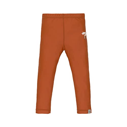 LÄSSIG Unisex dziecięce legginsy kąpielowe, rdza, idealne dopasowanie, rdza, 3 Lat