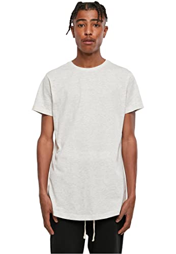 Urban Classics Męski T-shirt w kształcie Long Tee, jasnoszary, L