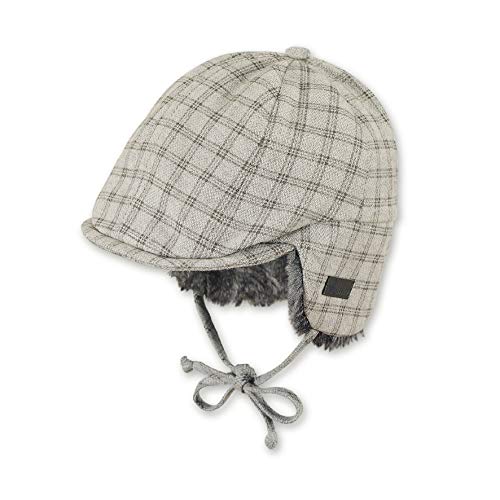 Sterntaler Schiebermütze, Kapelusz Czapka dla dzieci, Szary (Kiesel 534), 53 cm