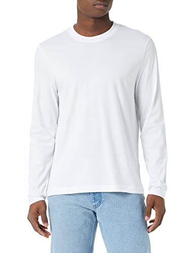 Pierre Cardin Męska koszulka z długim rękawem Longsleeve, Brilliant White, 5XL, brylantowy biały, 5XL
