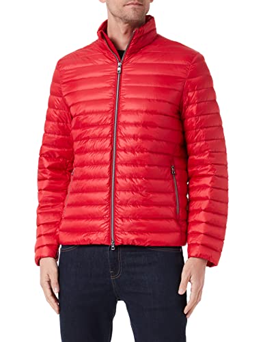 Geox Męska kurtka M WARRENS True RED, 54, czerwony (True Red), 54