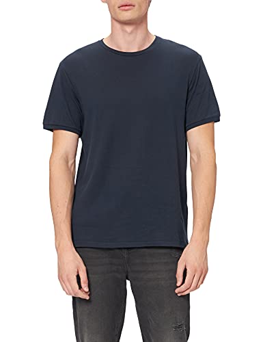 Key Largo Porto okrągły t-shirt męski, granatowy (1200), XXL