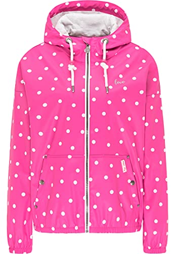 myMo Kurtka przeciwdeszczowa damska 12312297, Pink Aop, XL