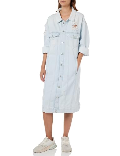 Replay Damska kurtka dżinsowa W7799, 011 Superlight Blue, XS, 011 Superlight Blue, XS