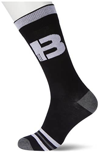 BOSS Męskie skarpety RS Placed B CC Black1, 39-42