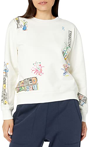 Desigual Bluza damska, biały, XL